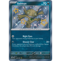 Sableye (Shiny) - 184/091 - SV Paldean Fates Thumb Nail