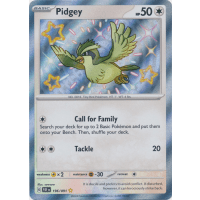 Pidgey (Shiny) - 196/091 - SV Paldean Fates Thumb Nail