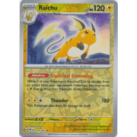 Raichu - 019/091 (Reverse Foil) - SV Paldean Fates Thumb Nail