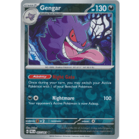 Gengar - 057/091 (Reverse Foil) - SV Paldean Fates Thumb Nail