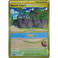 Beach Court (Secret Rare) - 263/182 - SV Paradox Rift Thumb Nail