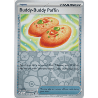 Buddy-Buddy Poffin - 144/162 (Reverse Foil) - SV Temporal Forces Thumb Nail