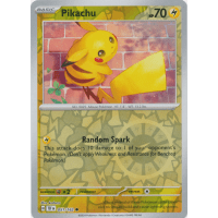 Pikachu - 051/162 (Reverse Foil) - SV Temporal Forces Thumb Nail