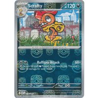 Scrafty - 058/086 (Master Ball Foil) - SV White Flare Thumb Nail