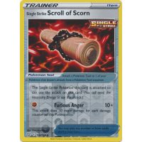 Single Strike Scroll of Scorn - 133/163 (Reverse Foil) - SWSH Battle Styles Thumb Nail