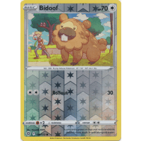 Bidoof - 120/172 (Reverse Foil) - SWSH Brilliant Stars Thumb Nail