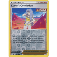 Karen's Conviction - 144/198 (Reverse Foil) - SWSH Chilling Reign Thumb Nail