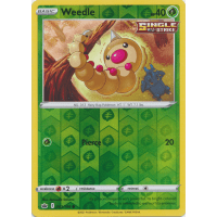 Weedle - 001/198 (Reverse Foil) - SWSH Chilling Reign Thumb Nail