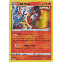 Cinderace (Holo) - 028/198 - SWSH Chilling Reign Thumb Nail