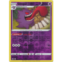 Gengar - 057/198 (Reverse Foil) - SWSH Chilling Reign Thumb Nail