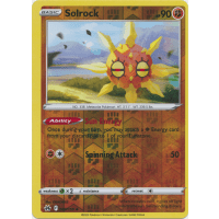 Solrock - 069/159 (Reverse Foil) - SWSH Crown Zenith Thumb Nail