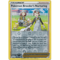 Pokemon Breeder's Nurturing - 166/189 (Reverse Foil) - SWSH Darkness Ablaze Thumb Nail