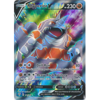 Rhyperior V (Full Art) - 181/189 - SWSH Darkness Ablaze Thumb Nail