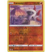 Larvesta - 029/189 (Reverse Foil) - SWSH Darkness Ablaze Thumb Nail