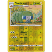 Charjabug - 100/264 (Reverse Foil) - SWSH Fusion Strike Thumb Nail