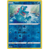 Totodile - 055/264 (Reverse Foil) - SWSH Fusion Strike Thumb Nail