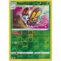 Beautifly - 008/196 (Reverse Foil) - SWSH Lost Origin Thumb Nail
