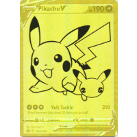 Pikachu V (Secret Rare) - SWSH145 - SWSH Promos Thumb Nail