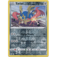 Zacian - 139/192 (Reverse Foil) - SWSH Rebel Clash Thumb Nail