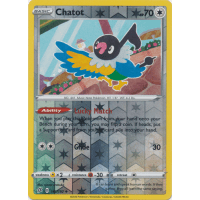 Chatot - 142/192 (Reverse Foil) - SWSH Rebel Clash Thumb Nail