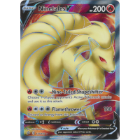 Ninetales V (Full Art) - 177/192 - SWSH Rebel Clash Thumb Nail