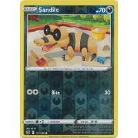 Sandile - 111/195 (Reverse Foil) - SWSH Silver Tempest Thumb Nail