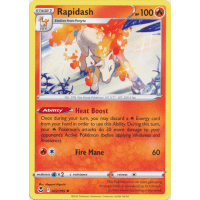 Rapidash (Non-Holo) - 022/195 - SWSH Silver Tempest Thumb Nail