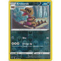 Krokorok - 108/185 (Reverse Foil) - SWSH Vivid Voltage Thumb Nail