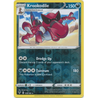 Krookodile - 109/185 (Reverse Foil) - SWSH Vivid Voltage Thumb Nail