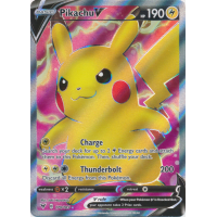 Pikachu V (Full Art) - 170/185 - SWSH Vivid Voltage Thumb Nail