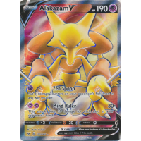 Alakazam V Full Art 172/185 - Pokemon TCG Vivid Voltage