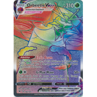 Orbeetle VMAX (Rainbow Rare) - 186/185 - SWSH Vivid Voltage Thumb Nail