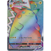 Pikachu VMAX (Rainbow Rare) - 188/185 - SWSH Vivid Voltage Thumb Nail