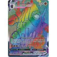Coalossal VMAX (Rainbow Rare) - 189/185 - SWSH Vivid Voltage Thumb Nail