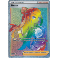 Nessa (Rainbow Rare) - 196/185 - SWSH Vivid Voltage Thumb Nail