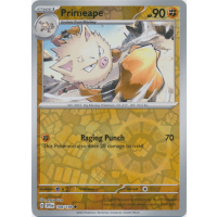 Primeape - 108/198 (Reverse Foil) - Scarlet and Violet Thumb Nail