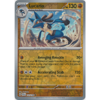 Lucario - 114/198 (Reverse Foil) - Scarlet and Violet Thumb Nail