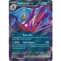 Toxicroak ex - 131/198 - Scarlet and Violet Thumb Nail