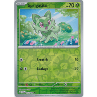 Sprigatito - 013/198 (Reverse Foil) - Scarlet and Violet Thumb Nail