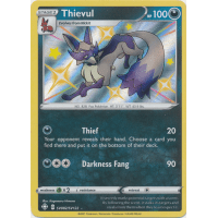 Thievul (Shiny) - SV082/SV122 - Shining Fates Shiny Vault Thumb Nail