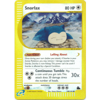 Snorlax - 100/144 (Reverse Foil) - Skyridge Thumb Nail