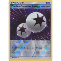 Double Colorless Energy - 136/149 (Reverse Foil) - Sun & Moon Thumb Nail