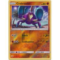 Crabrawler - 72/149 (Reverse Foil) - Sun & Moon Thumb Nail