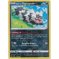 Galarian Zigzagoon - 117/202 (Reverse Foil) - Sword and Shield Thumb Nail