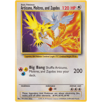 Articuno, Moltres, and Zapdos Oversize Card - WOTC Black Star Promos Thumb Nail