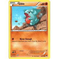 Gible - 68/122 - XY BREAKpoint Thumb Nail