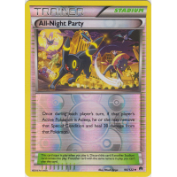All-Night Party - 96/122 (Reverse Foil) - XY BREAKpoint Thumb Nail