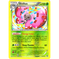 Vivillon - 15/162 (Reverse Foil) - XY BREAKthrough Thumb Nail