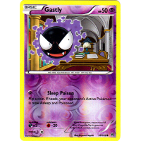 Gastly - 58/162 (Reverse Foil) - XY BREAKthrough Thumb Nail