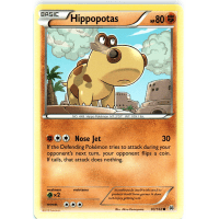 Hippopotas - 83/162 - XY BREAKthrough Thumb Nail